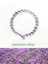 Lavender Wave Crystal Healing Bracelet