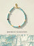 Bamboo Shadows Turquoise Intentional Bracelet