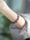 Celestial Ridge Amethyst & Jade Intentional Bracelet
