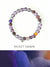 Violet Dawn Crystal Healing Bracelet