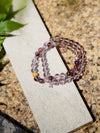 Violet Dawn Crystal Healing Bracelet