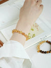 Golden Ripple Crystal Healing Bracelet