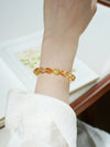 Golden Ripple Crystal Healing Bracelet