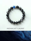 Midnight Galaxy Crystal Healing Bracelet
