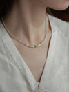 Moonlit Lily Crystal Healing Necklace