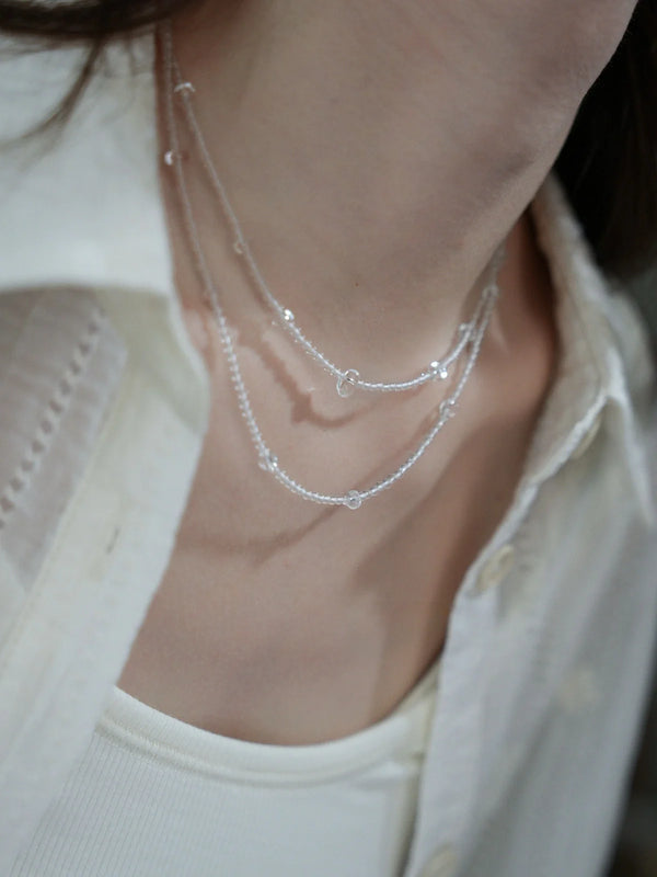 Morning Drew Crystal Healing Necklace