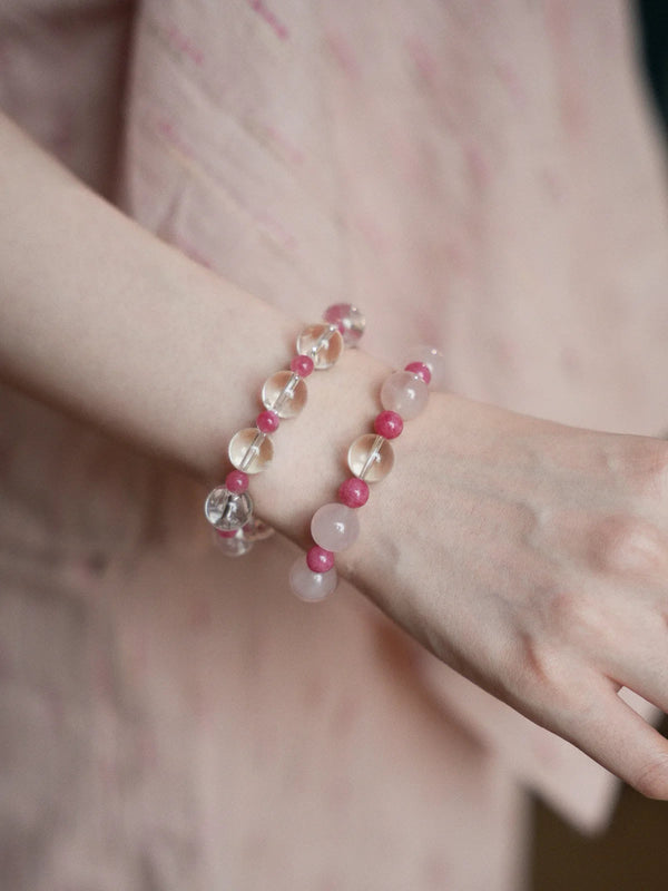 Spring Blush Crystal Healing Bracelet