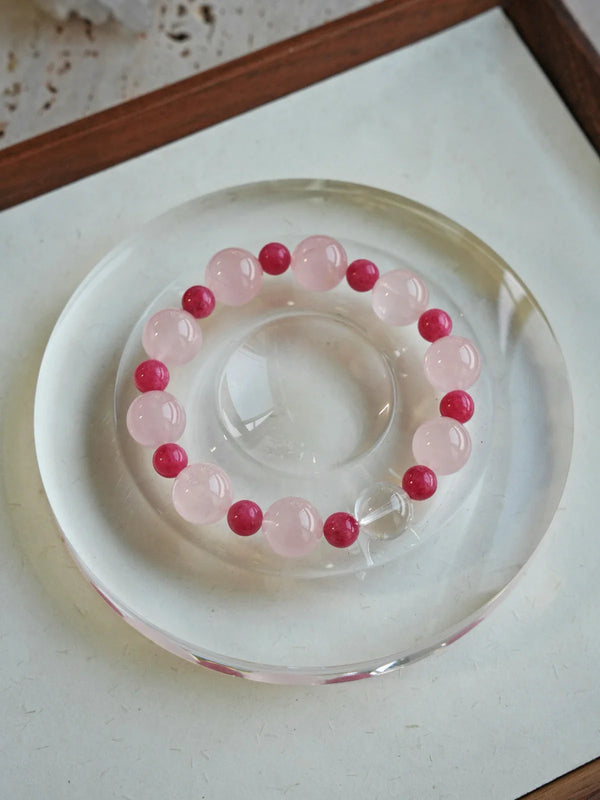 Spring Blush Crystal Healing Bracelet