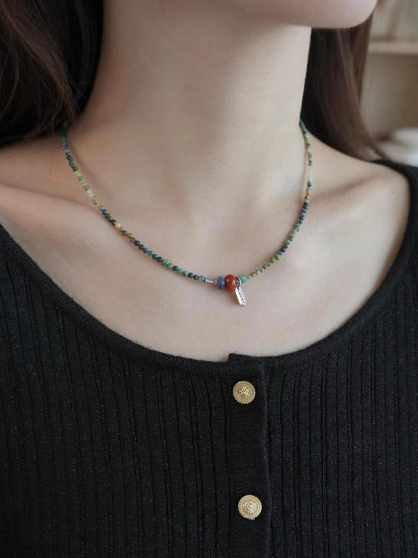 Floating Mist Crystal Healing Necklace