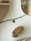 Emerald Breeze Crystal Healing Necklace