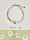 Moonlit Lily Crystal Healing Bracelet