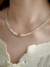 Moonlit Lily Crystal Healing Necklace