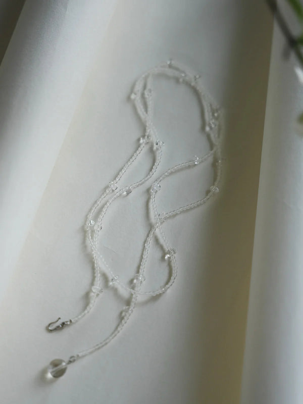 Morning Drew Crystal Healing Necklace