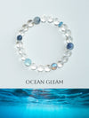 Ocean Gleam Crystal Healing Bracelet