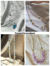 Crystal Healing Necklace Yusea. Personalized